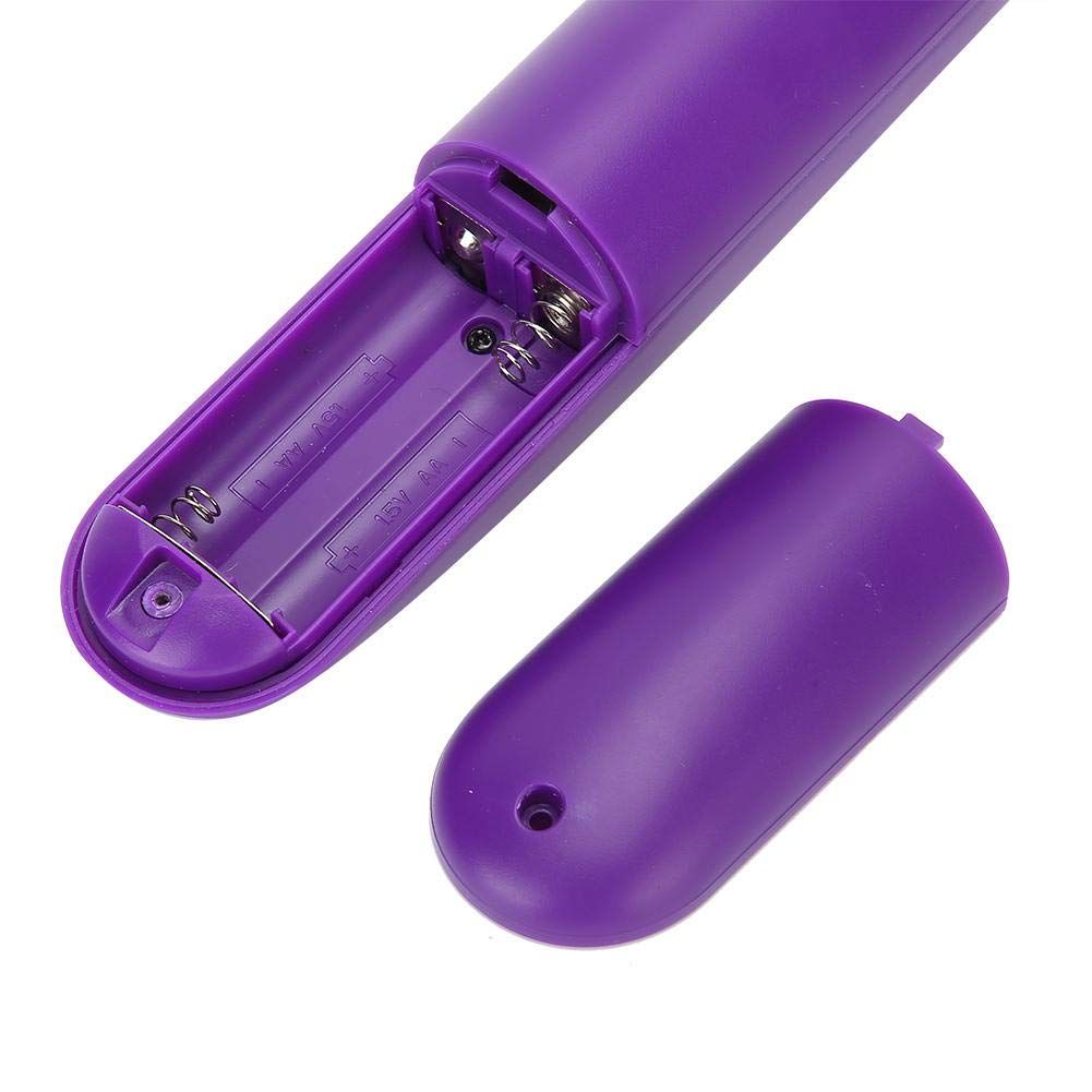 Electric Massage Comb with Detangling Brush - Dual Use Wet/Dry Negative Ion for Long Hair, with Brush Cover ，purple 27*6*4cm ，Need to bring your own battery - Image 5