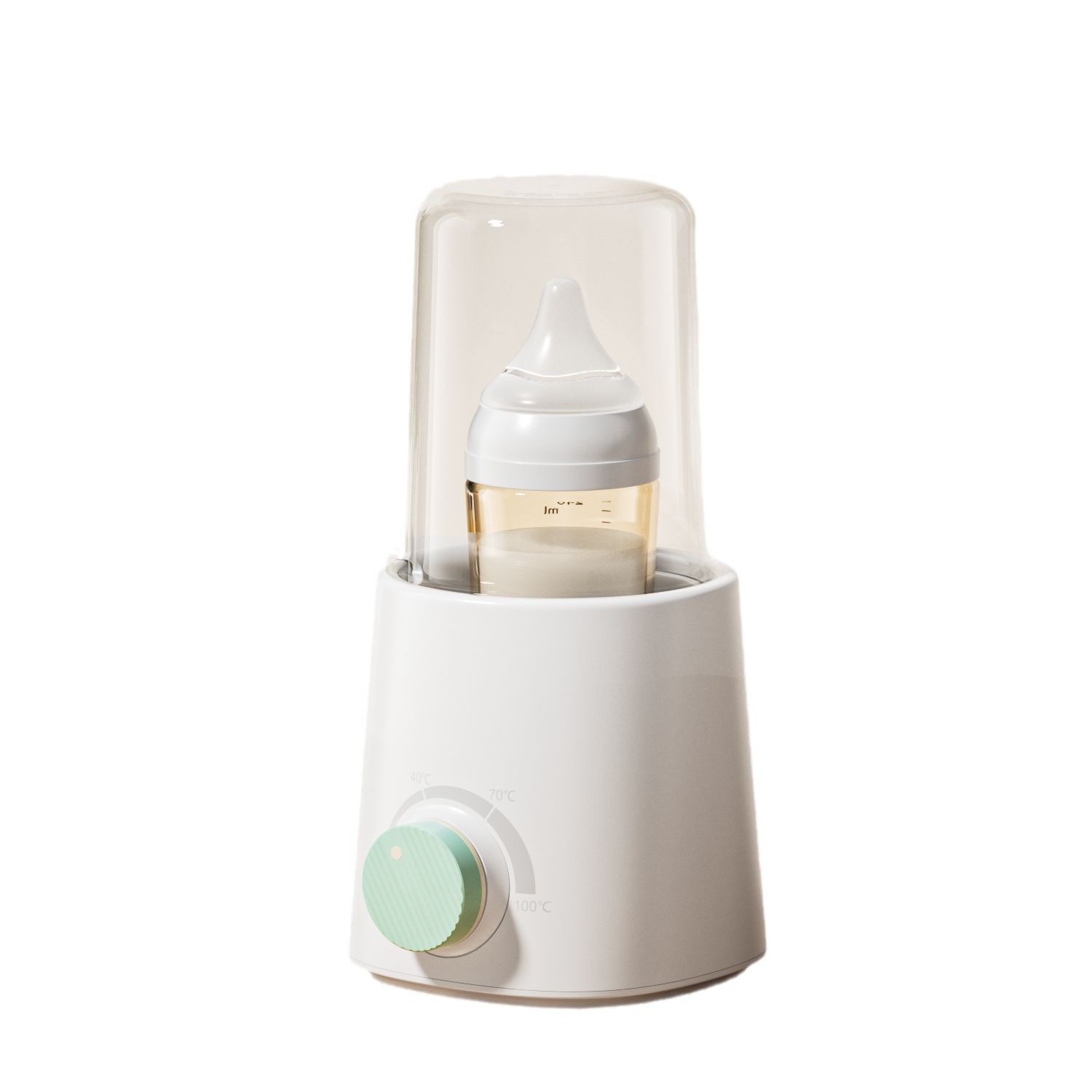 Fast Bottle Warmer, with Smart Temperature Control, Water Bath Technology, three gears white Fast charging type - Image 1