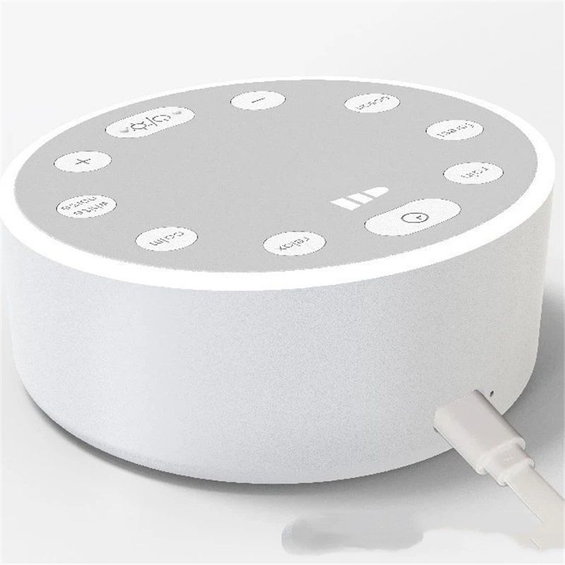Sound Machine Night Light White Noise Noise Machine Looping Sounds Function Sleep Sounds Machine for Baby Kids Adult & Home Office Travel - Image 2