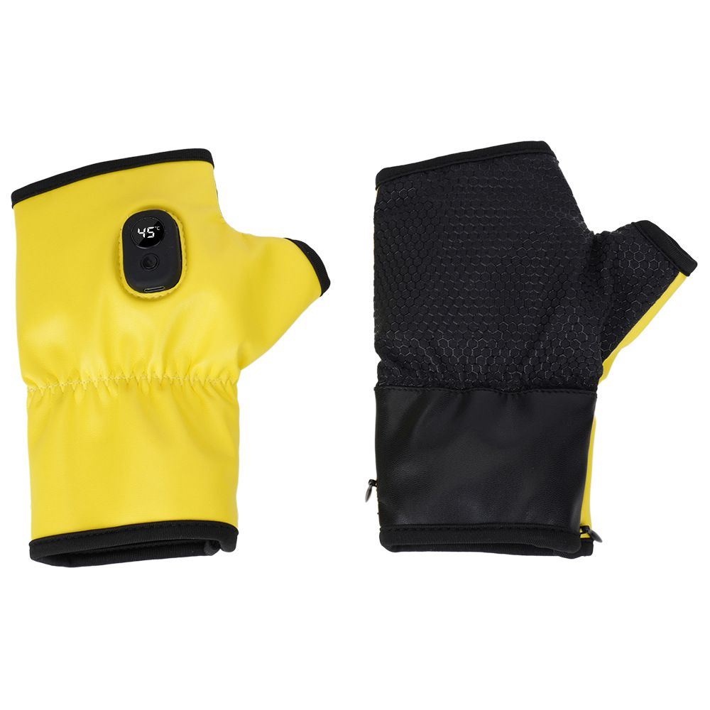 ElectricFingerless Heating Writing Gloves for Students,Hand Warmer for Indoor and Outdoor USB charging heating gloves - Image 1
