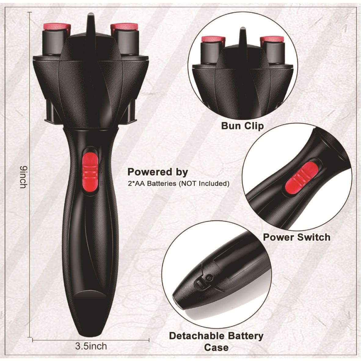 Electric Hair Braider Automatic Quick Twist Twister Hair Braiding Tool Smart DIY Hair Tools Hair Braider Machine Braid Maker for Hair Styling - Image 5