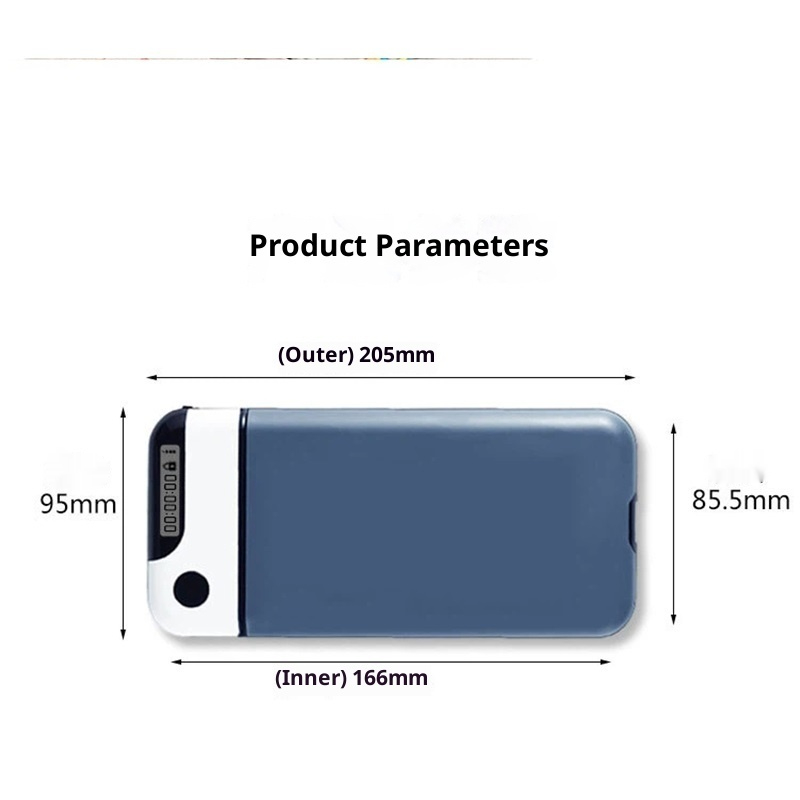 Phone Lock Box with Timer,Cell Phone Lock Box,USB Charging Type,Long-Term Continuous Use,Time Can Be Freely Set,Easy to Carry,Excessive Games,Mobile Phone Addiction - Image 2