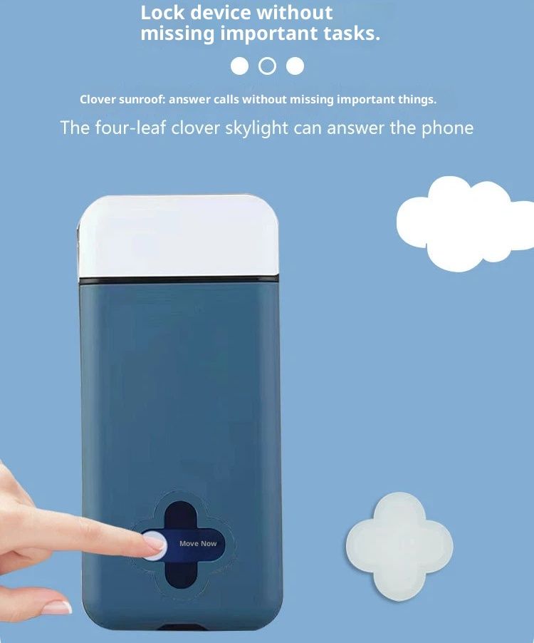 Phone Lock Box with Timer,Cell Phone Lock Box,USB Charging Type,Long-Term Continuous Use,Time Can Be Freely Set,Easy to Carry,Excessive Games,Mobile Phone Addiction - Image 3