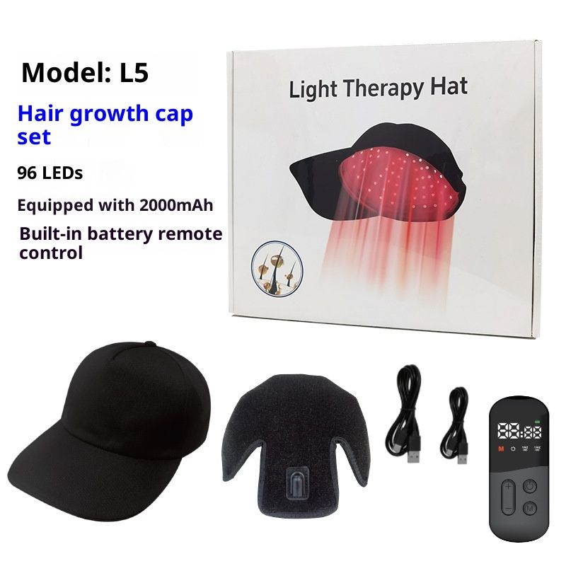 Laser Cap,Red Light Therapy for Hair Growth,Hair Loss Treatments Hat for Men & Women, with Built-in Battery & Controller - Image 3
