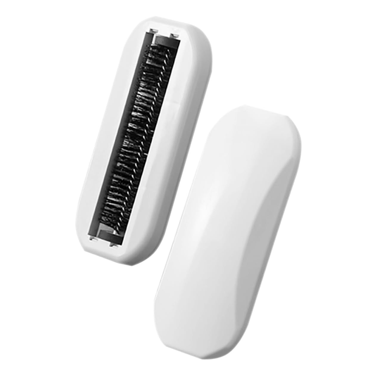 Multi-Functional Table Crumb Sweeper, Soft Bristles Debris Collector for Table, Mat, Bed Sheets, Sofas, Clothes Cleaning Brush (2, White) - Image 1
