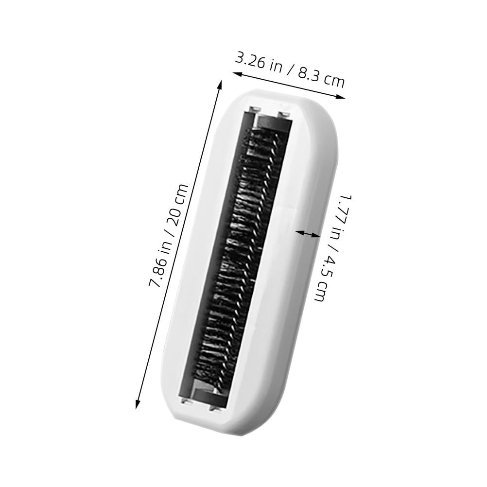 Multi-Functional Table Crumb Sweeper, Soft Bristles Debris Collector for Table, Mat, Bed Sheets, Sofas, Clothes Cleaning Brush (2, White) - Image 5