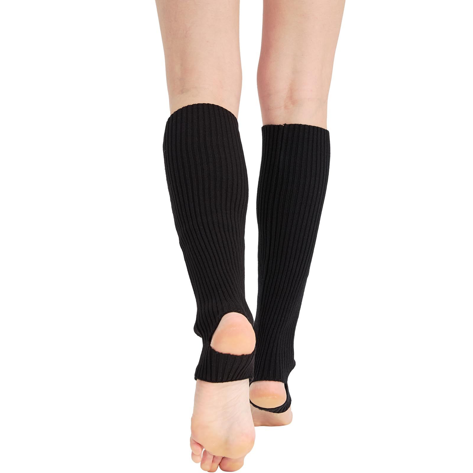 Leg Warmers for Women Winter Warm Knitted Knee High Boot Socks for Party 3 Pairs,Warmer Sports Party Yoga Dance Accessories - Image 3