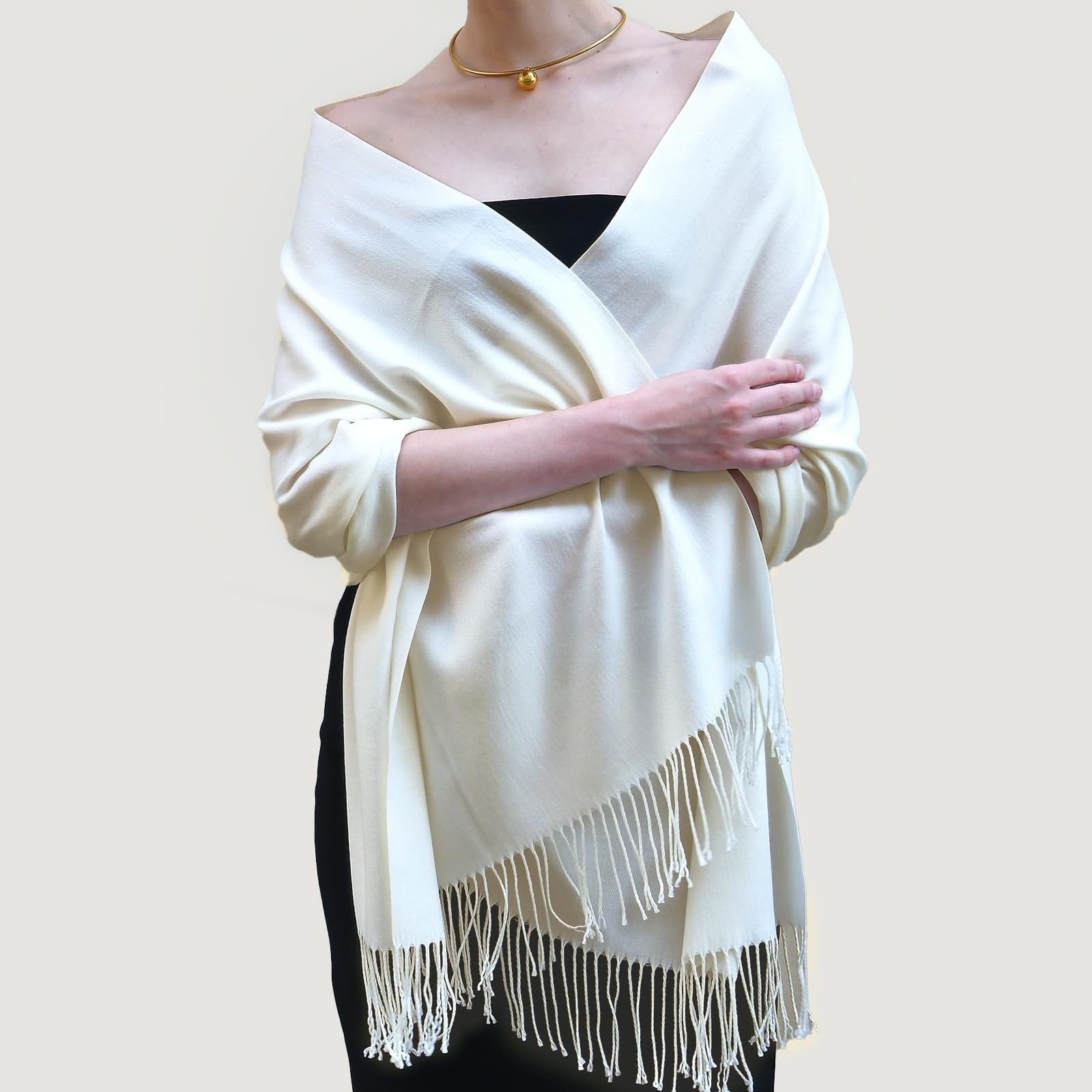 Shawls and Wraps for Evening Dress Women's Scarf Wedding Bride Bridesmaid Gifts Winter Scarves（beige） - Image 3