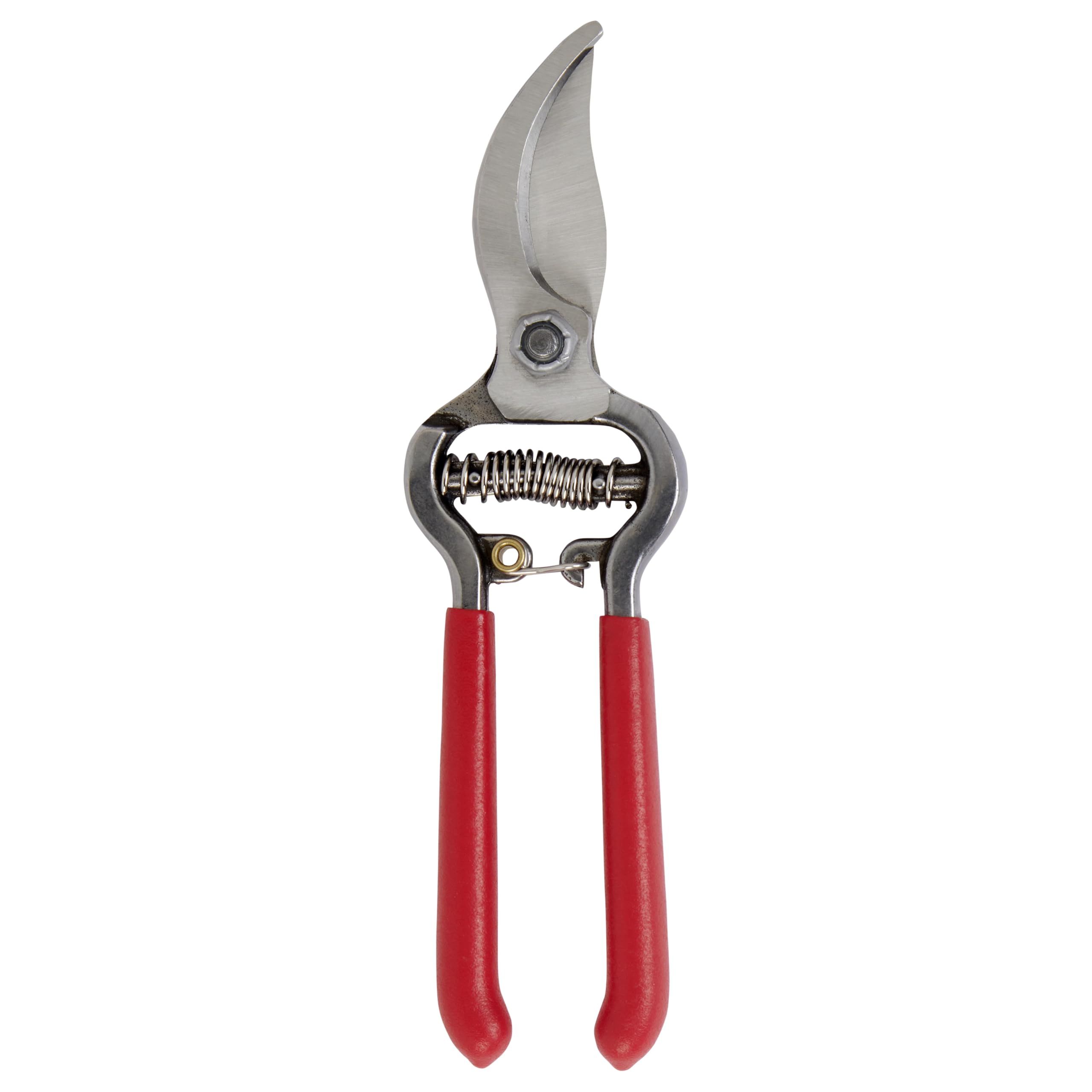 Forged Bypass Pruning Shears for Gardening | Cuts Branches and Stems up to 1/2-inch in Diameter 20cm in length，Red - Image 3