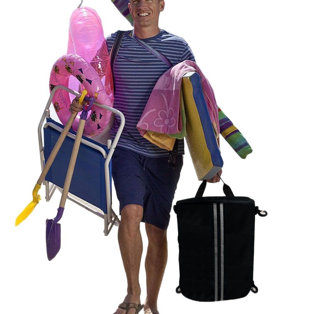 Deck Bag, Paddleboard Storage Bag for Kayaks, Surfboards, Stand-Up & Surfboard Accessories, Paddleboard Cooler organized with Swivel Hook Waterproof Zipper Pouch - Image 4