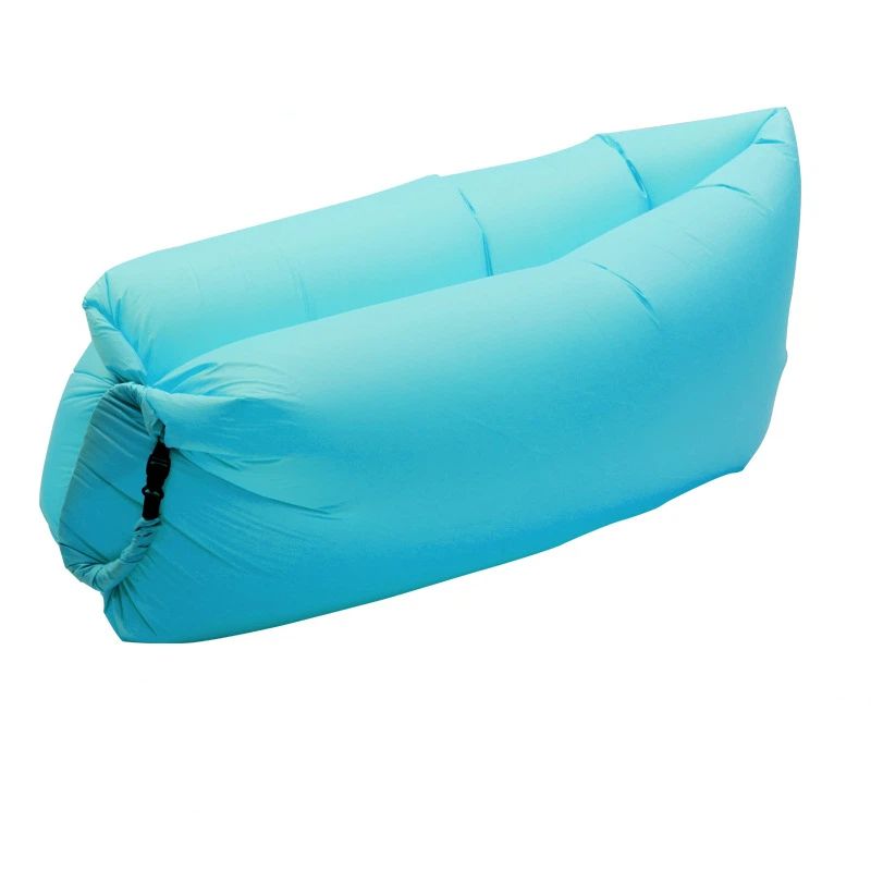 Inflatable Sun Lounger, Air Sofa, Hammock, Portable, Waterproof and Leak-Proof, Ideal for Backyard, Beach, Travel, Camping, Picnics and Music Festivals（sky blue） - Image 1