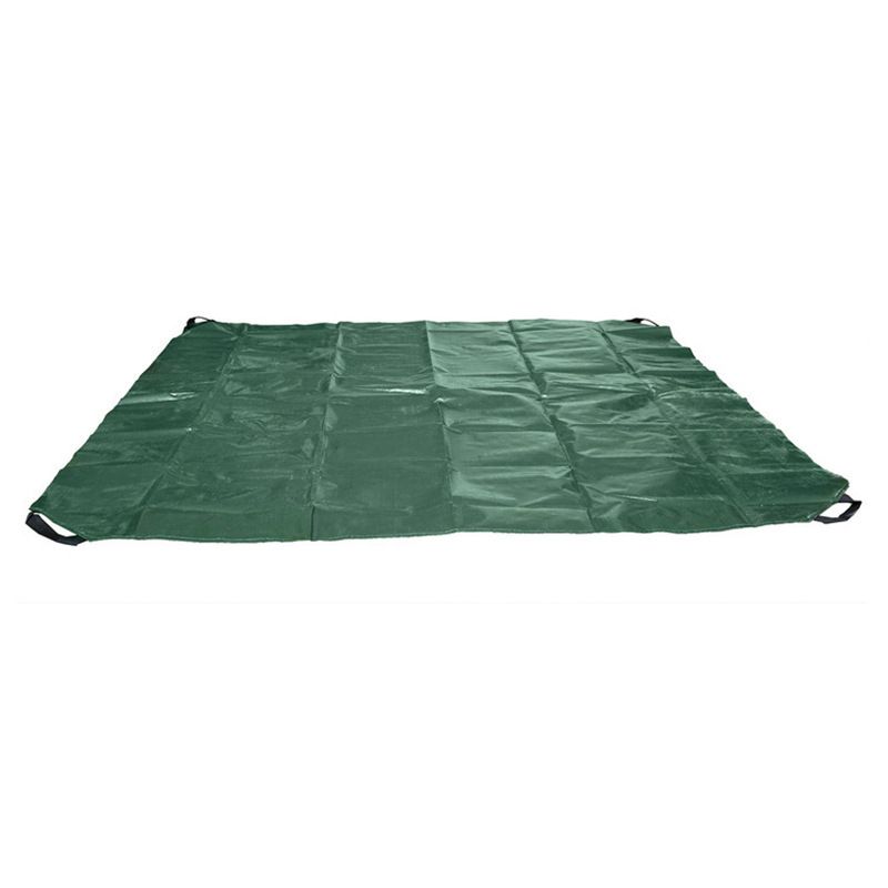 Goods Drawstring Tarp -1.98x1.98m Extra Strength for Easy Clean Ups - Forms into Bag - Best Leaf Tarp - Useful for Covering Bikes, Furniture, Etc. - Image 2