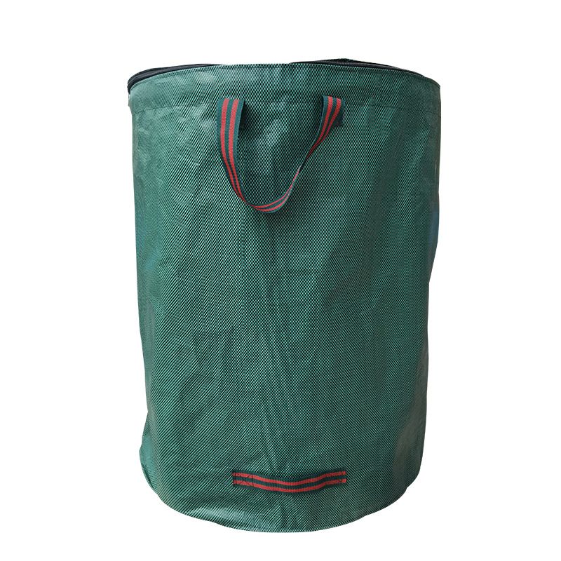 Reusable Yard Waste Bags Lawn And Leaf Bags 3 Pack, Heavy Duty Garden Bags With Gardening Gloves, Standable Garden Waste Bag With 4 Handles（45*38cm) - Image 3