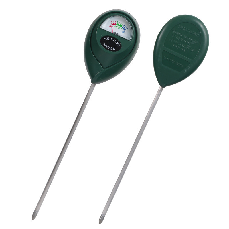 Long Probe Deep Use Soil Moisture Meter, Water Monitor Indicator Sensor, Hygrometer for Outdoor Indoor Large Pot Plants, Flower, Gardening, Farming，dark green 26cm long - Image 1