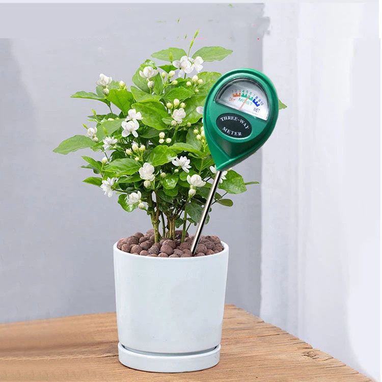 Long Probe Deep Use Soil Moisture Meter, Water Monitor Indicator Sensor, Hygrometer for Outdoor Indoor Large Pot Plants, Flower, Gardening, Farming，dark green 26cm long - Image 5
