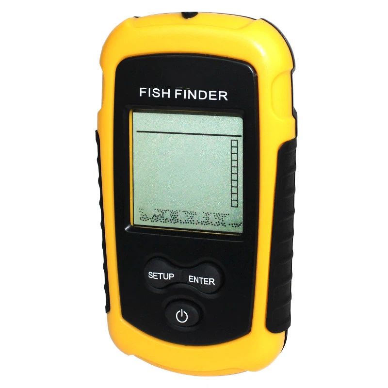 Portable Fish Depth Finder Water Handheld Fish Finder Sonar Castable Kayak Boat Fishfinder Transducer Fishing LCD Display （23*6.5cm) - Image 4