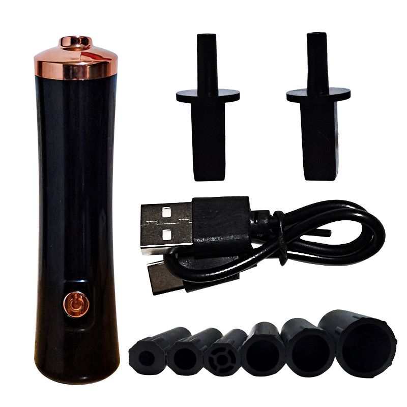 2pcs Electric Nail Lacquer Shaker, Eyelash Lacquer & Glue Shaker for Eyelash Extensions, Handsfree Tool for Nails & Polish（white+black） - Image 5