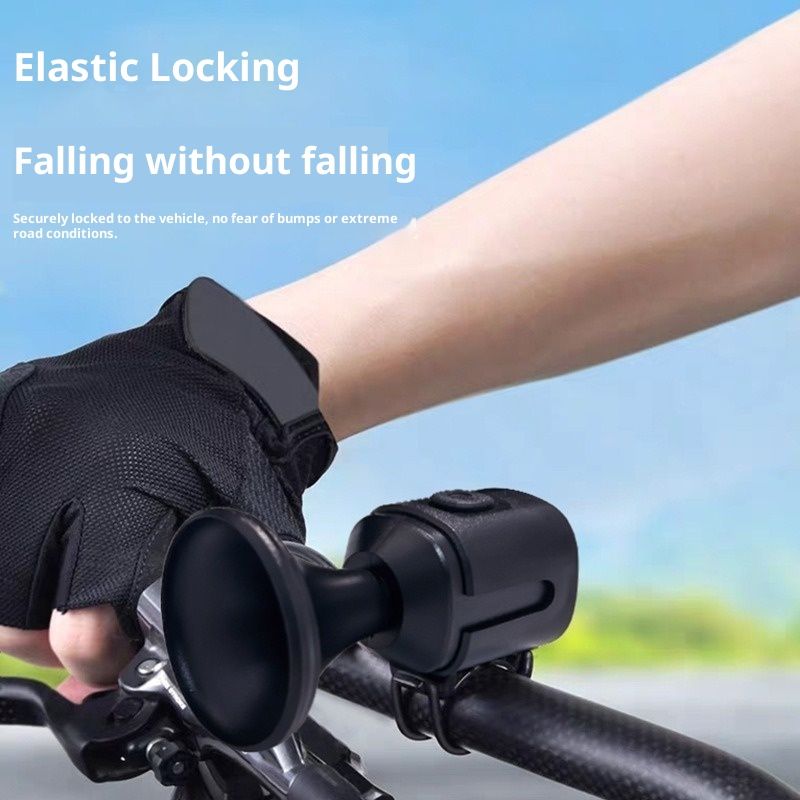 Electric Bike Horn, 120dB Electronic Bicycle Bell with Battery Operated Waterproof, Loud Bike Bell for Adults/Kids - Image 4