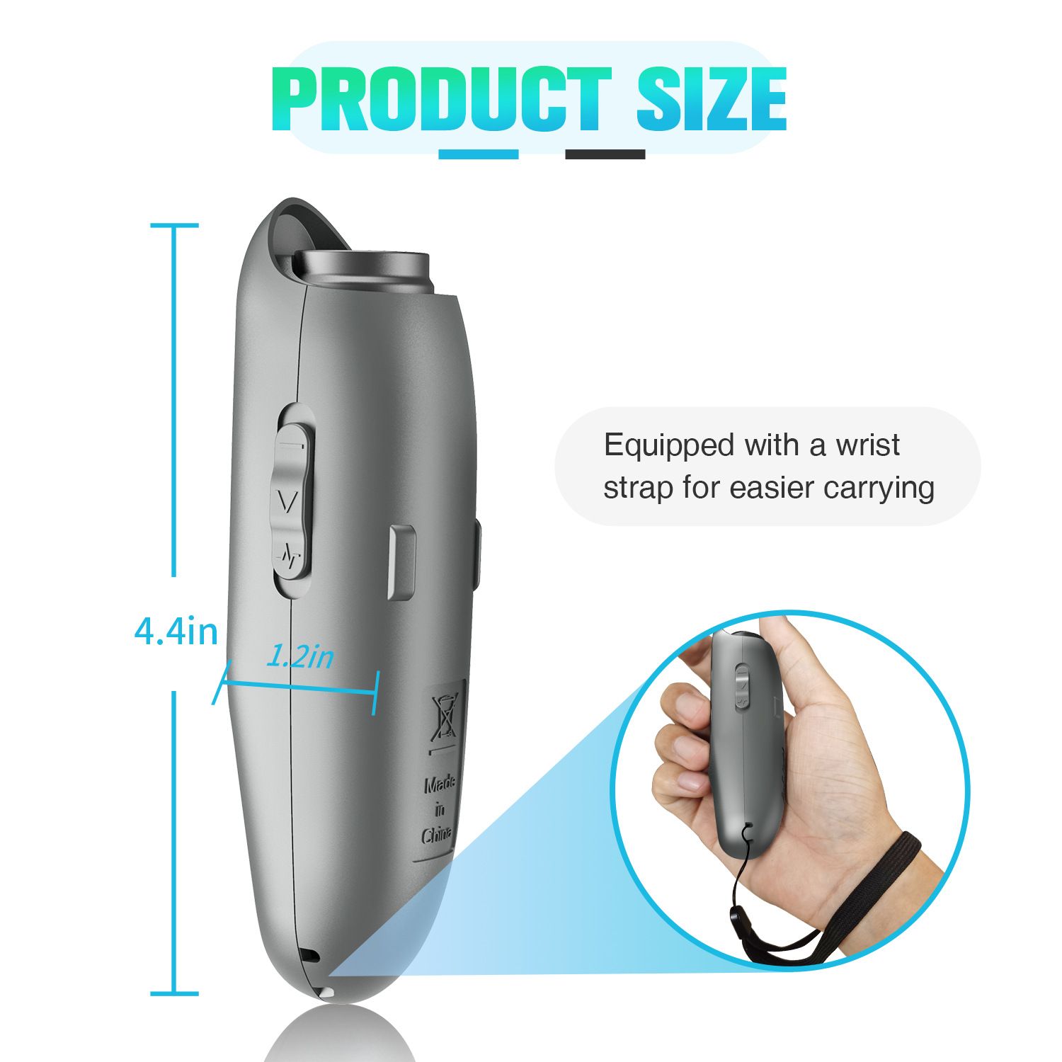 Dog Barking Control Devices, Ultrasonic Dog Barking Deterrent Devices w/ 3 Frequencies Immune-Proof, USB Rechargeable Handheld Dog Training Tool Barking Behavior - Image 5