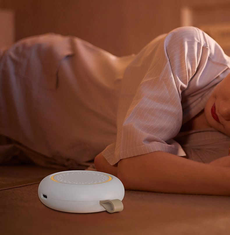 White Noise Sound Machine for New Baby & Adults –  Canceling Sound with Timer, Night Light & Rechargeable, for Sleeping & Travel - Image 5