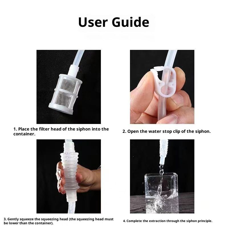 5pcs Syphon Tube Pipe Hose For Home Brew Wine Making Siphon Filter Soft Tube 1.6M for Wine Making Brewing - Image 4