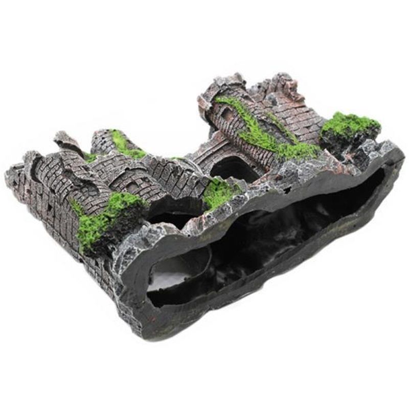 Aquarium Decorations- Castle Fish Tank Decorations for Aquatic Pets to Breed Play and Rest Fish Decorations for Tank - Image 3