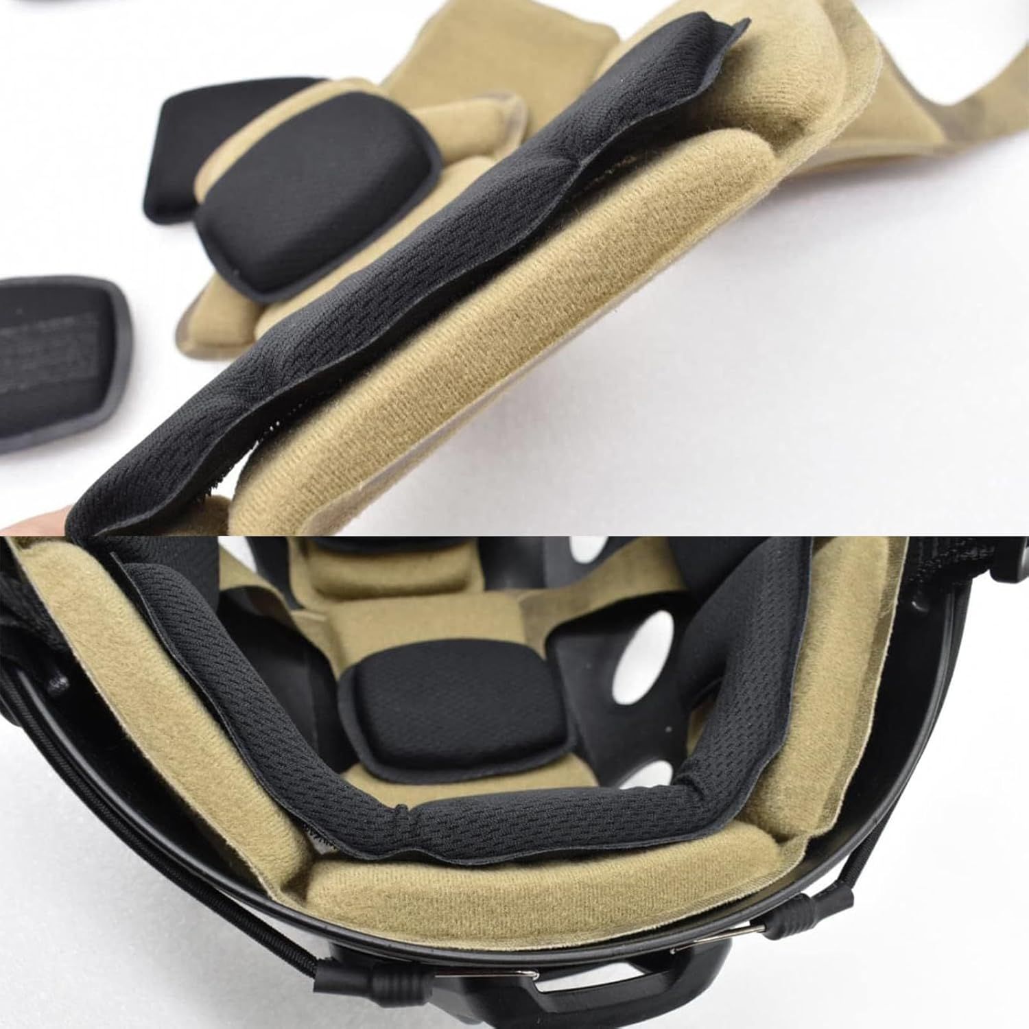 Universal Outdoor Internal Replacement Memory Foam Pad Padding Inserts Protective Mat Kits Set Accessories Compatible for Helmet - Image 4