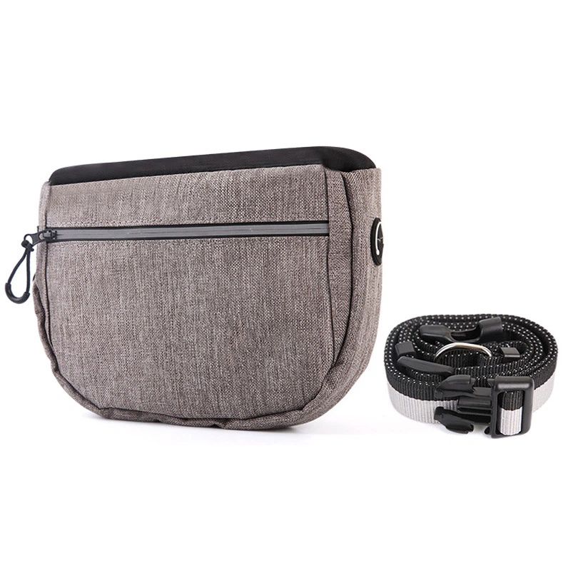Dog Treat Pouch Bag for Training – Removable Liners, Large Opening Capacity Treat Bag Obedience Cards, Waist Strap Clip Treat Fanny Pack for Dog Training and Walking - Image 2