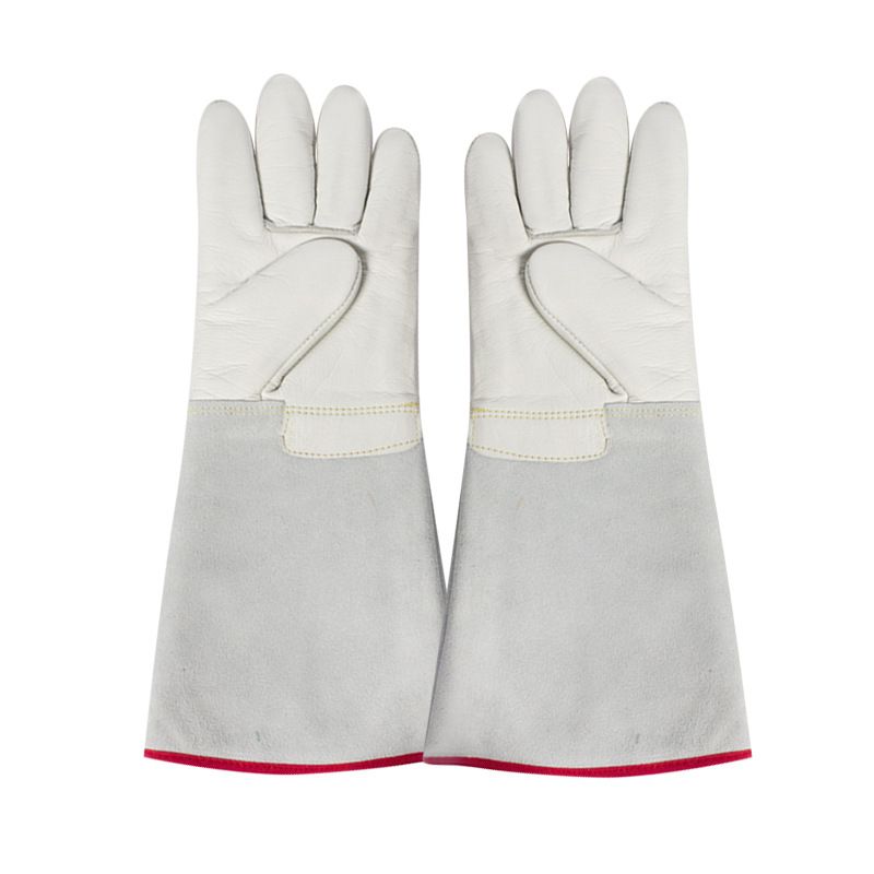 Cryogenic Gloves Low Temperature LNG Liquid Nitrogen Protective Gloves Cold Storage Safety Frozen Gloves-36cm - Image 1