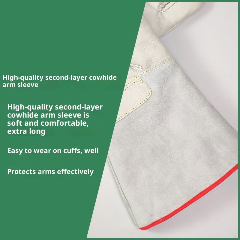 Cryogenic Gloves Low Temperature LNG Liquid Nitrogen Protective Gloves Cold Storage Safety Frozen Gloves-36cm - Image 3