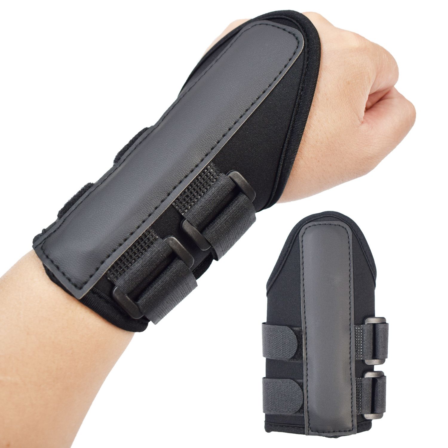 Golf Swing Training Aid, Golf Wrist Brace for Golf Training Swing Correction  Golf Swing Arm Band （black 2pcs） - Image 3