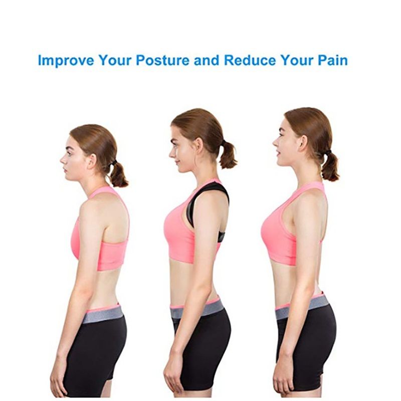 Posture Corrector for Women and Men, Invisible Mesh Breathable Back Brace, Adjustable Back Straightener, Relieves Shoulder, Neck, and Back Pain Large （L） - Image 3