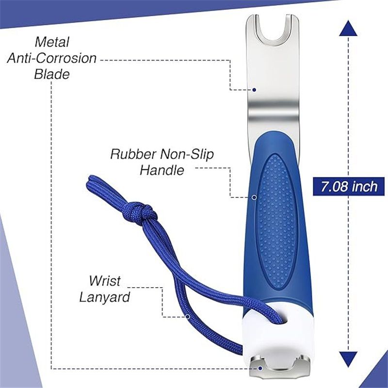 Practical and Durability Boat Cover Snap Release Tool Save Canvas from Ripping, Design for Boaters and Anglers（blue） - Image 5