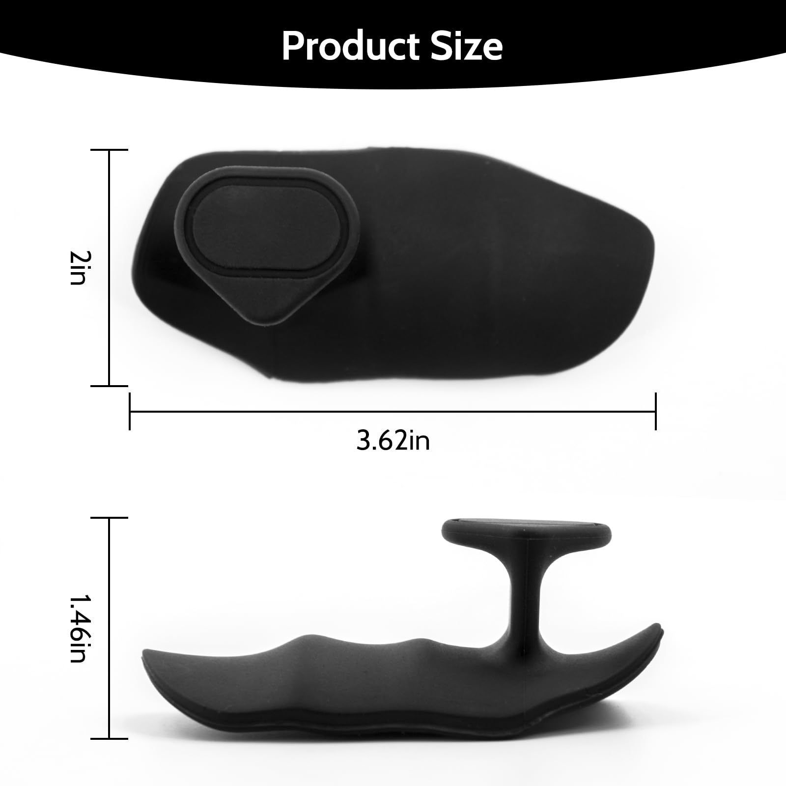 4Pcs Weight Lifting Grips for Men Women, Ergonomics Workout Rubber Fingerless Gym Grips,  Grip for Exercise Bodybuilding,Deadlifts, Exercise, Weight Lifting, Dumbbell - Image 5
