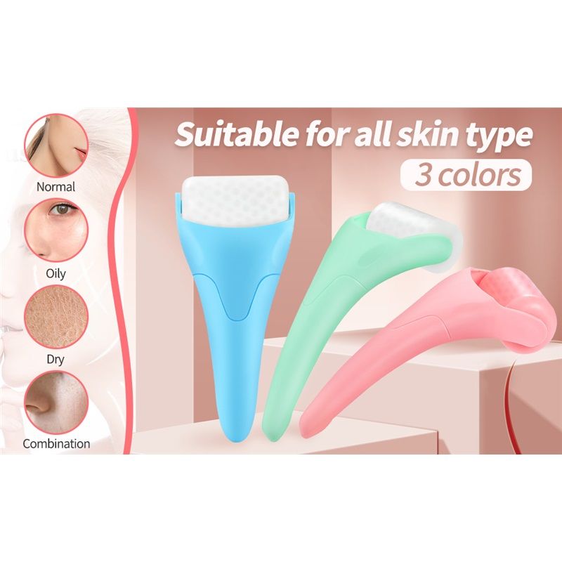 3 Pack for Face & Eye Puffiness Relief for Men and Women, Reduce Wrinkles, Massager Under Eye Puffiness（pink,green,blue,18.5*8.5*4.2cm ) - Image 2