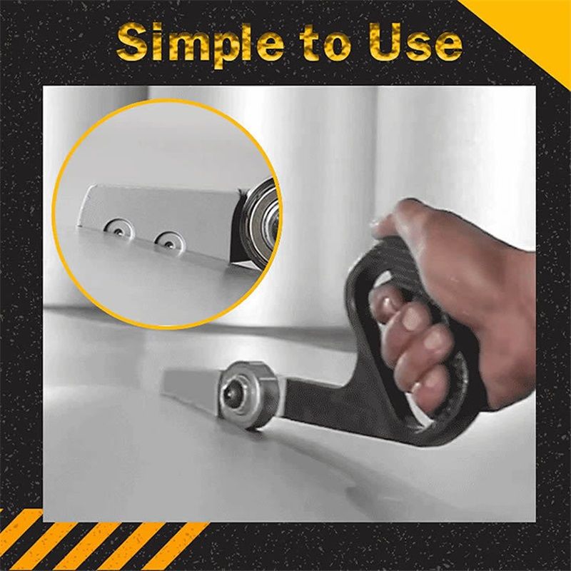 Hand Pull Sheet Metal Cutter - Labor Saving Tools, Efficient, Portable, No Electricity Required, Fast Adjustment, Suitable for Metal Plates - Image 3