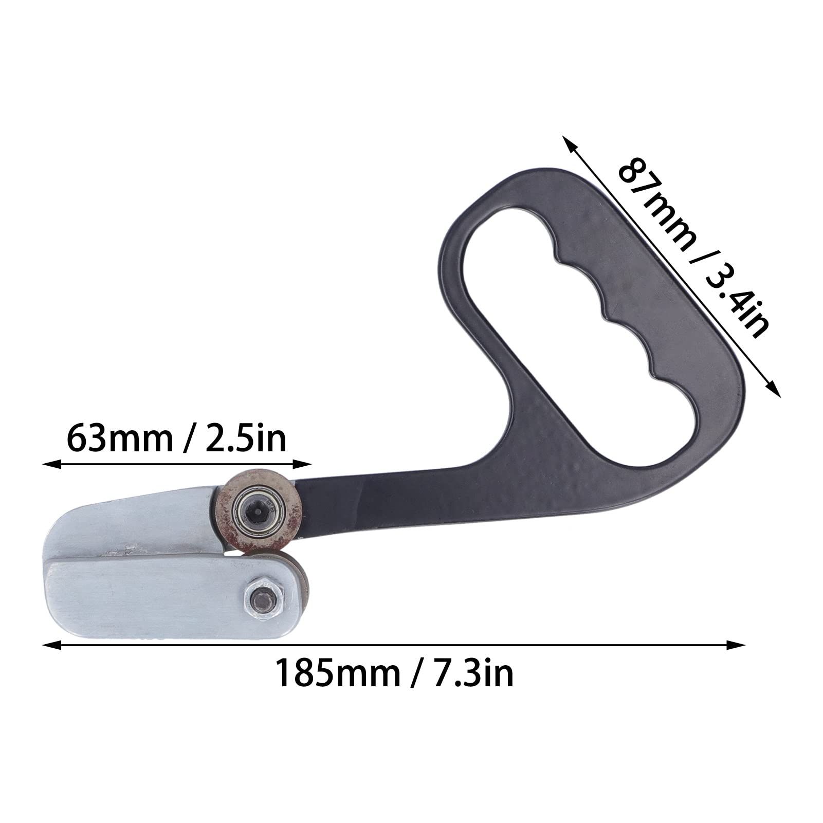 Hand Pull Sheet Metal Cutter - Labor Saving Tools, Efficient, Portable, No Electricity Required, Fast Adjustment, Suitable for Metal Plates - Image 5