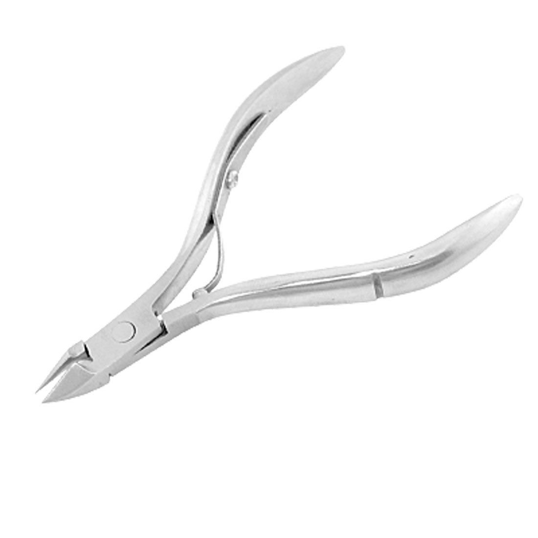 Cuticle Nippe Professional Cuticle Nippers,Stainless steel, electroplated, Remover Macicure Tool for Fingernails and Toenails, silver - Image 1