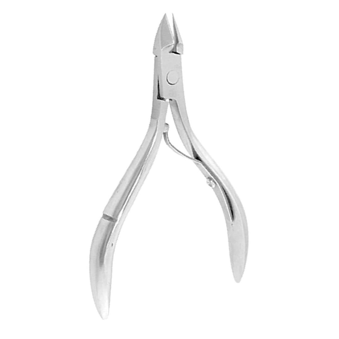 Cuticle Nippe Professional Cuticle Nippers,Stainless steel, electroplated, Remover Macicure Tool for Fingernails and Toenails, silver - Image 2