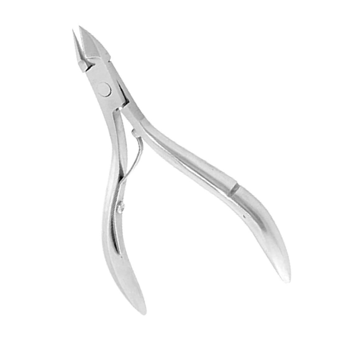 Cuticle Nippe Professional Cuticle Nippers,Stainless steel, electroplated, Remover Macicure Tool for Fingernails and Toenails, silver - Image 3