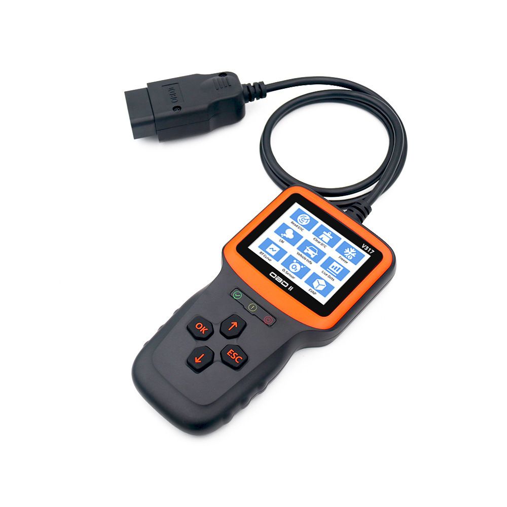 OBD2 Scanner Diagnostic Tool, Vehicle Check Engine Code Readers with Reset & I/M Readiness & More, Car OBDII/EOBD Diagnostic Scan Tool - Image 2