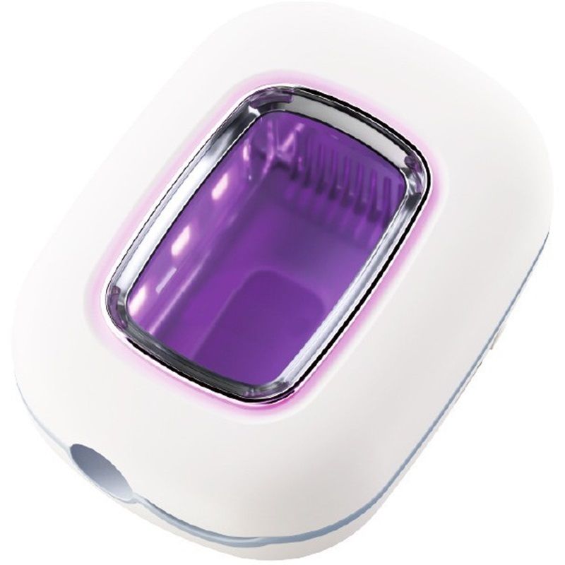 UV Toothbrush Covers Case Holder,Dual UVC Light Clear Window,Toothbrush Cleaner Portable Brush Cover and Travel Case Fits Most Electric and Manual Toothbrushes - Image 2