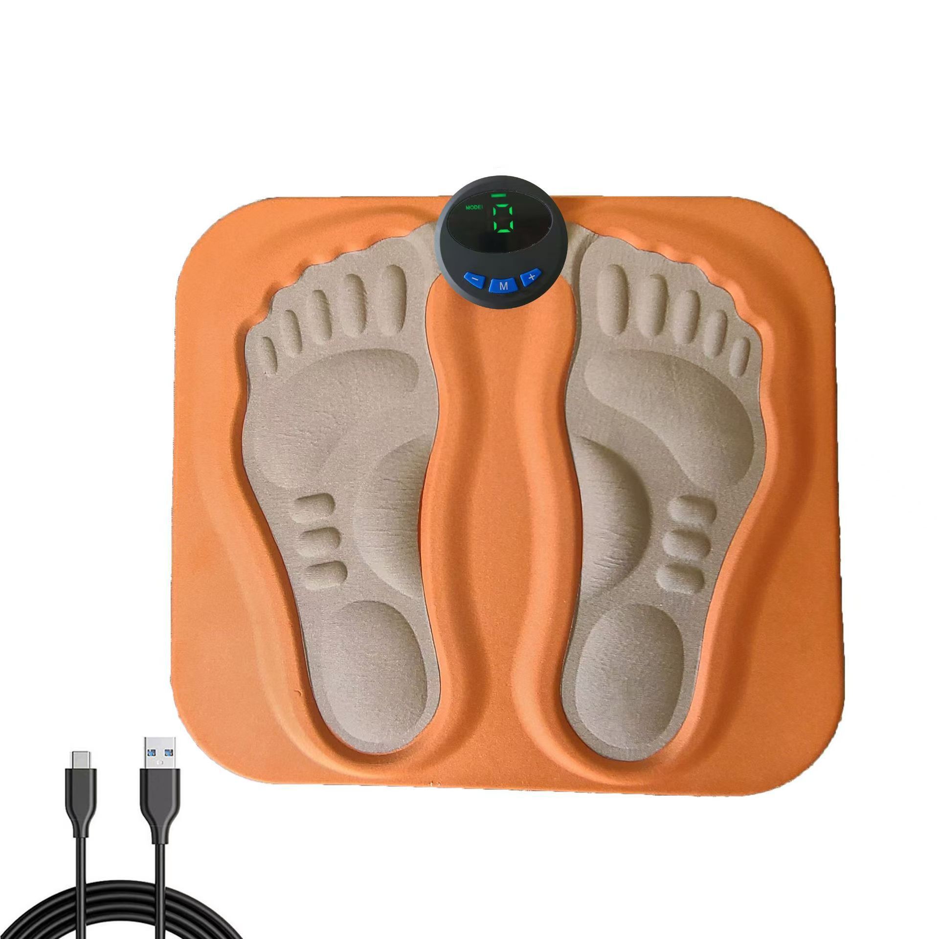 Portable Foot Massager for Tired Feet -6 Massage Modes,Pulse & Deep Tissue Relief, Travel-Friendly Comfort with remote control - Image 1
