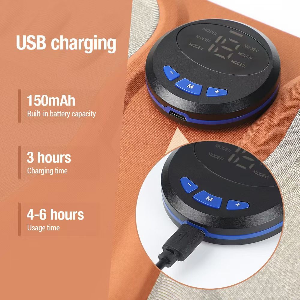 Portable Foot Massager for Tired Feet -6 Massage Modes,Pulse & Deep Tissue Relief, Travel-Friendly Comfort with remote control - Image 2