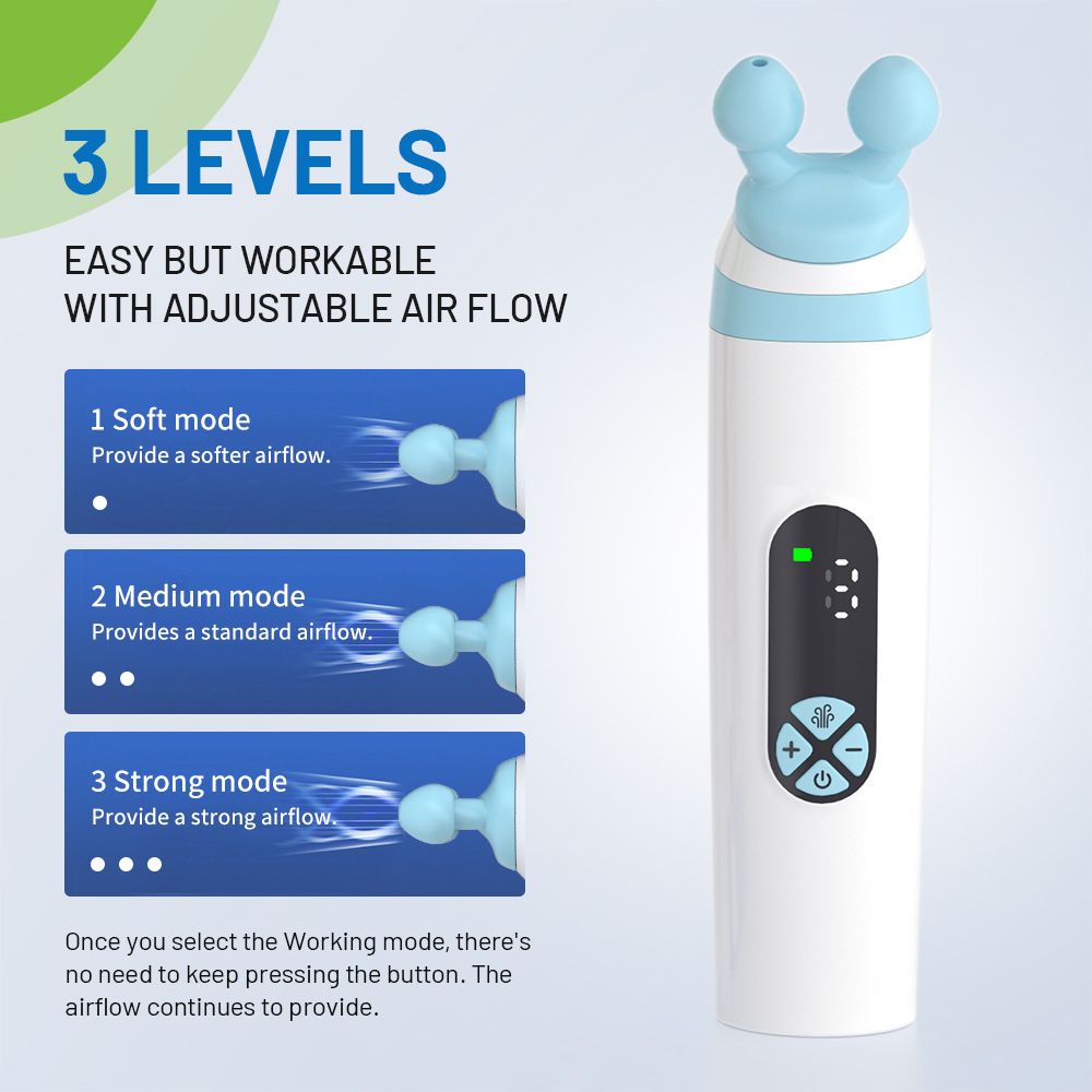 Eustachian Tube Ear Pressure Relief Device | Unclog Ears, Balance Pressure & Relieve Tinnitus | Ear Care for Travel, Diving & Swimming（15*3.5*3.5 cm） - Image 5