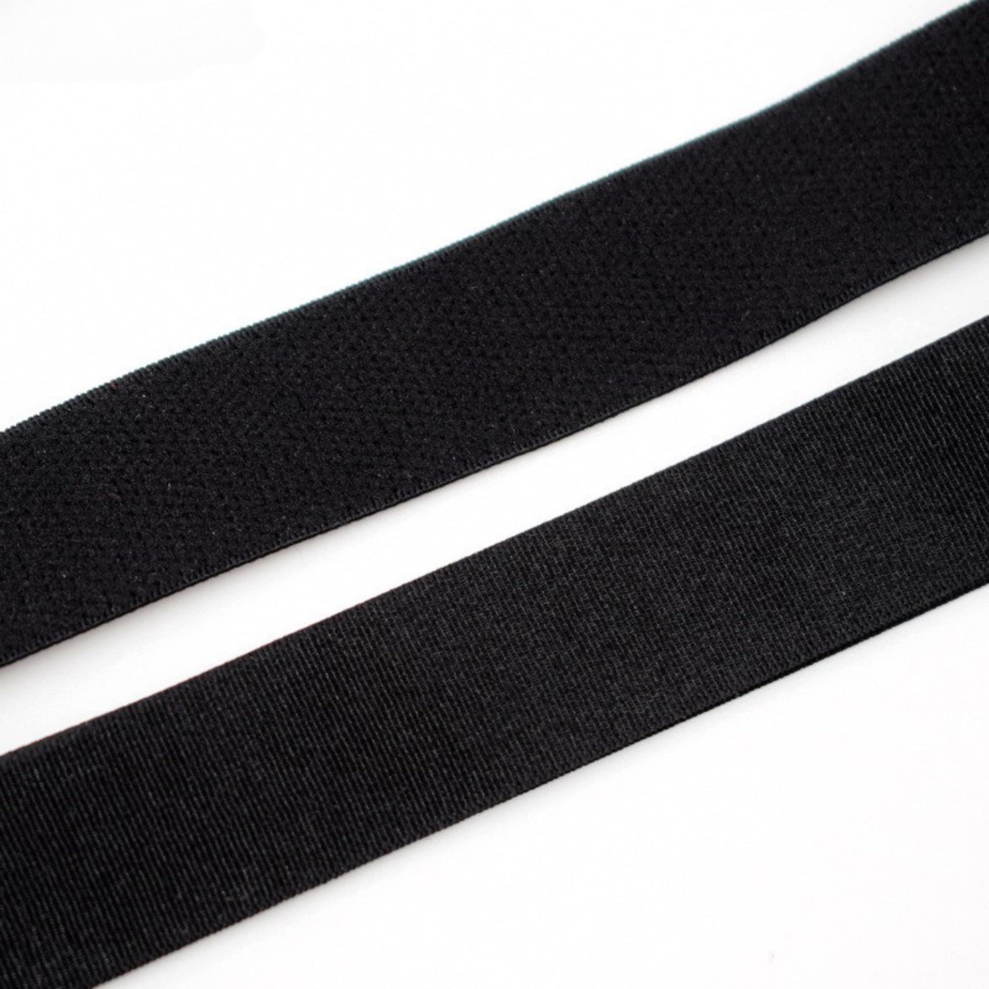 Mens Shirt Stays shirt garters for Men with Loops, 1 Pair, Elastic Black Shirt Garters, Keeps Shirts Tucked in All Day - Black - Image 2