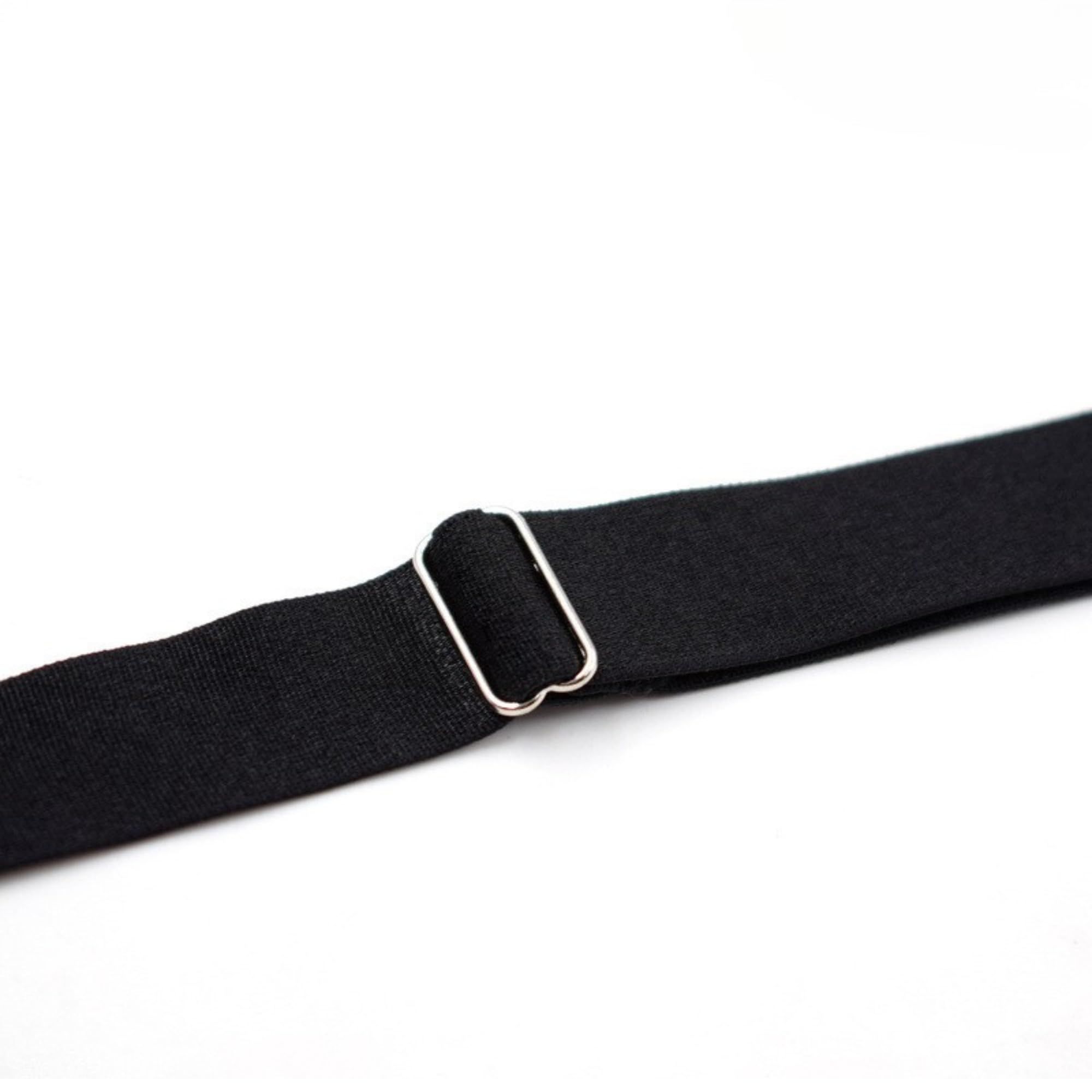Mens Shirt Stays shirt garters for Men with Loops, 1 Pair, Elastic Black Shirt Garters, Keeps Shirts Tucked in All Day - Black - Image 4