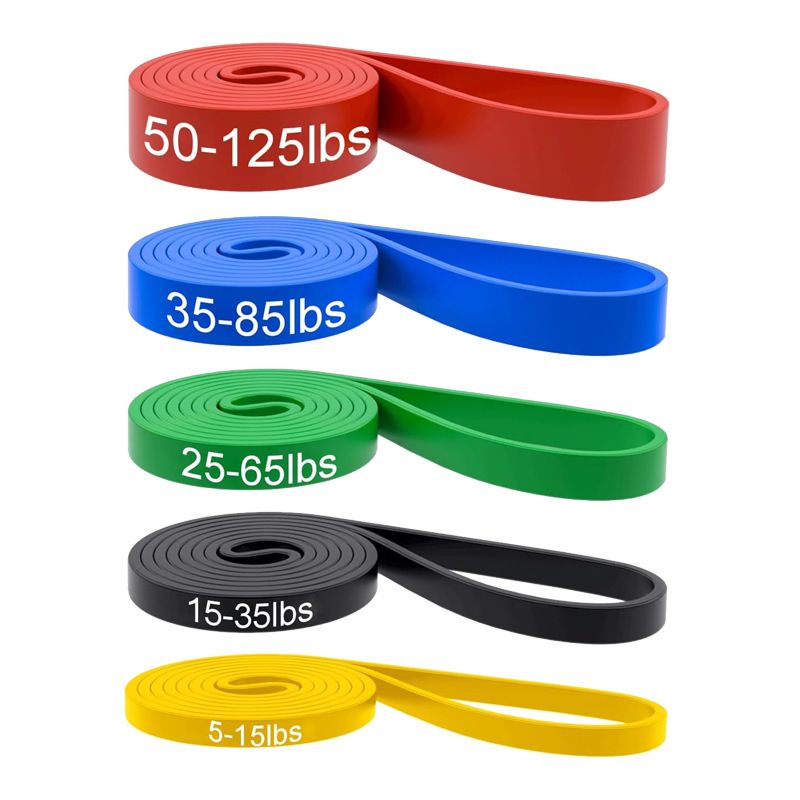 Pull Up Bands, Resistance Bands, Pull Up Assistance Bands Set for Men & Women, Exercise Workout Bands for Working Out, Body Stretching, Physical Therapy, Muscle Training - Image 1