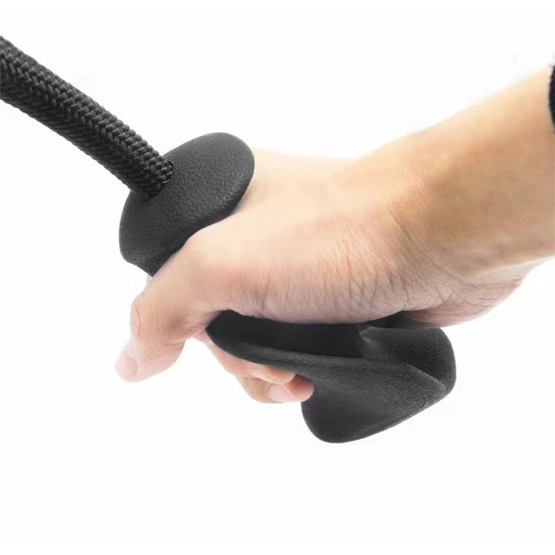 Tricep Rope with Ergonomic Handles, 32 Inch Tricep Pull Down Rope for Cable Machine, Pulley System, Triceps Rope Cable Attachment for Gym, Home - Image 3