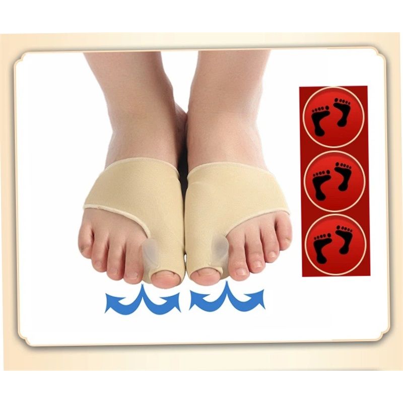 Bunion Relief Sleeves Bunion Pads Brace Cushions Toe Straightener Hallux Valgus Relief Kit Pack (small) - Image 5